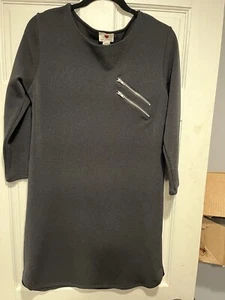 Black Dress Women’s Medium from One Clothing LA - Zipper Mid Length 3/4 Full - Picture 1 of 5