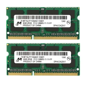 16GB KIT 2X 8GB PC3-12800 APPLE MacBook Pro APPLE iMac APPLE Mac mini SODIMM RAM - Picture 1 of 7