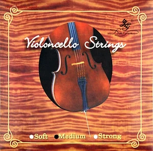  5 Full Sets Cello Strings (7/8-4/4) Nylon/Steel Core Duofen Brand 081 - Picture 1 of 2