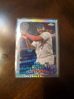 2024 Topps Vladimir Guerrero Jr. Silver Pack Mojo Refractor #T89C-24 Blue JaysB2 - Image 1 of 2