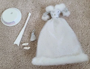 Barbie Doll Outfit Gown & Acc Only Winter Reflection From 2002 Please Read New - Picture 1 of 5