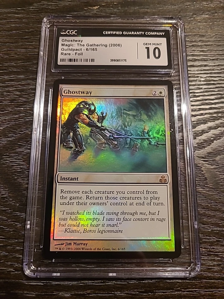 CGC 10 GHOSTWAY Foil Guildpact Gem Mint 💎 MTG - Image 1 of 2