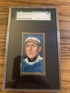 1911 T205 Gold Border A.A. Mattern SGC 5 Hassan Boston Rustlers AA - Picture 1 of 2