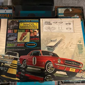 Model Motoring 1968 Aurora Thunderjet Stirling Moss Racing Set 092722WBAN2 - Picture 1 of 10