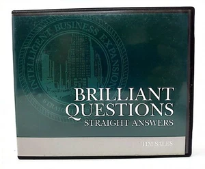 Brilliant Questions Straight Answers Tim Sales 2006 Business 4 CD Disc Audiobook - Picture 1 of 7