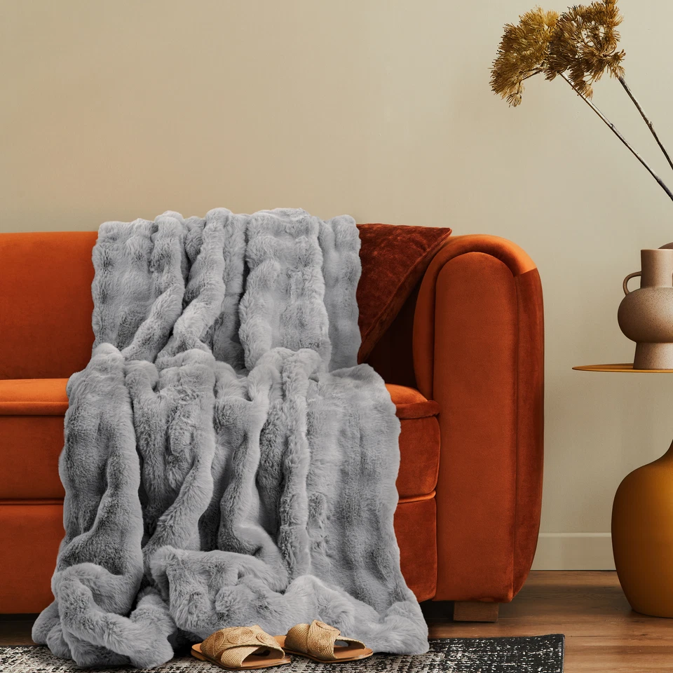 Manta Decorativa De Salón Colcha De Sofá Manta Lavable Dormitorio - Imagen 1 de 1