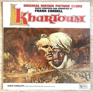Khartoum OST Soundtrack LP Sealed Frank Cordell United Artist Records - Picture 1 of 2