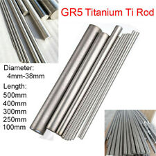 TC4 Grade5 Titanium Round Rod Ti Alloy Bar Wire 1mm 3mm 6mm 2mm-35mm Metal Shaft