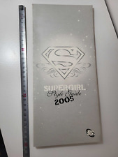 Supergirl  Style Guide 2005 Rare Hard cardboard leaflet  + 1 CD HTF