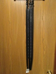 Oscar de la Renta Ladies Leather Belt Size S - Picture 1 of 5