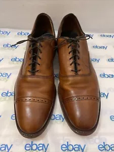 Allen Edmonds FIFTH AVENUE Nussbaum Kalbsleder Kappe Zehenpartie Oxfordds Größe 13 R W - Bild 1 von 13