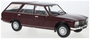 Model Car Group Peugeot 504 Break Dark Red 1976 - Foto 1 di 1