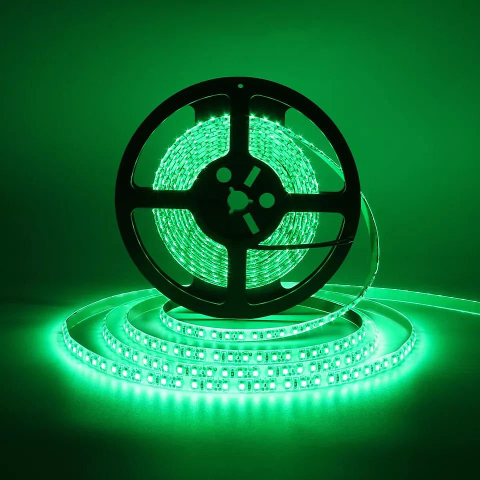 5M Green LED Strip Light 600 LEDs for Outdoor/Indoor Garden Home Waterproof - Image 1 of 4