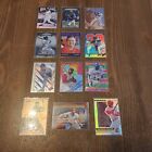 Baseball Card Lot Mix Of Vtg And Modern Refractors, Unique Rare Cards - 12 Cards