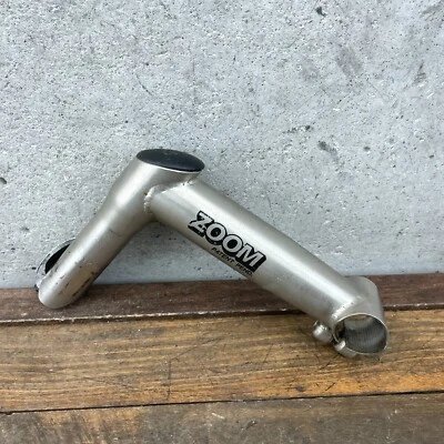 Vintage ZOOM Stem 1 1/8 Threaded 25.4 mm Clamp 135 Extension 1990s Original MTB - Image 1 of 4