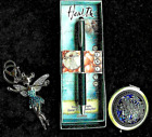 3 ladies gifts fairy keyring compact mirror gemstone pen