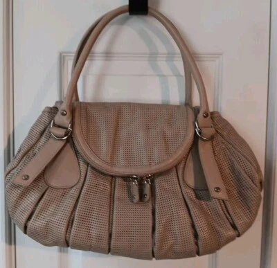 Nuevo Bolso de Mano Loeffler Randall Cuero Repujado - Bolsa para el Polvo Foto 1 de 4
