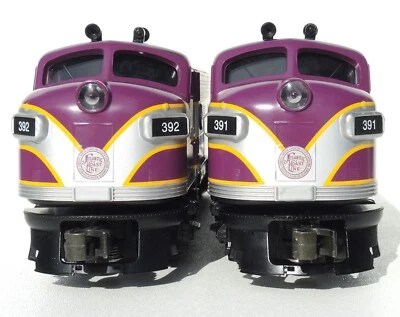 Mint Williams O gauge ACL GM F-7 train Locomotive + Dummy with boxes   See this! - Image 1 of 4