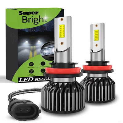 Kit de bombillas de haz bajo LED H11 para Toyota Prius 2010-2012 2013 2014 2015 Foto 1 de 4