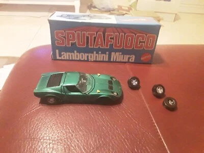 LAMBORGHINI MIURA P 400 MATTEL 6605 INCOMPLETA CON SCATOLA ENTRA E LEGGI ATTENTA - Immagine 1 di 4