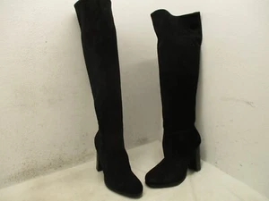 Sam Edelman Victoria schwarze kniehohe Damenstiefel aus Veloursleder Größe 8 M - Bild 1 von 7