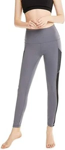 YGOODM Women Tie-Dye Tummy Control Leggings High Waist Yoga Pant-PulperGrey - Picture 1 of 6