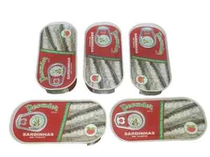 5 Cans Portuguese Sardines in Tomato Sauce 5 x 56g Rich in Omega 3 & Calcium - Bild 1 von 3