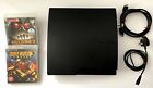Sony PS3 Slim CECH 3003A Console With Cables & Games PlayStation 3 Tested