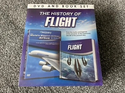 The History Of Flight DVD & Book Set Airbus A380 Aeroplane Little Book Of Flight - Image 1 of 4