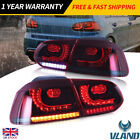 VLAND LED Tail Lights for Volkswagen VW Golf 6 MK6 2008-2013 Sequential Pair
