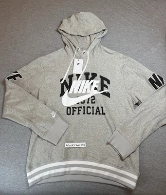 Sudadera con Capucha Nike Oficial 1972 NSW French Terry Gris Para Hombre Talla M DD6168-050 Foto 1 de 4