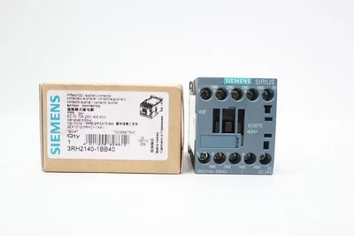 Contactor auxiliar Siemens 3RH2140-1BB40 230v-ac 24v-dc 10a Foto 1 de 4
