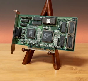 Vintage lata 90. Elitegroup VI-931 S3 Vision 868 PCI VGA Karta wideo GPU 1MB - Zdjęcie 1 z 2