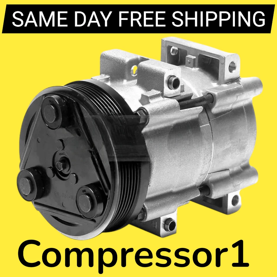 Compresor de aire acondicionado para Ford Taurus Mercury Sable 1996-2000 3,0 L Foto 1 de 3