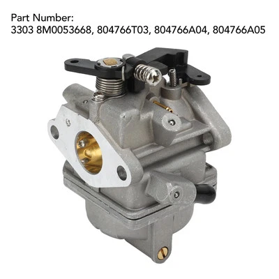 4 Stroke 6HP Engine Outboard Carburetor Replacement Aluminum Alloy Boat ZZ - Image 1 of 4