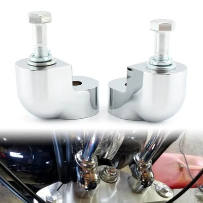 Abrazadera de manillar barra elevadora apta para Honda VTX1300C 2004-2009 2008 2007 2006 2005 Foto 1 de 4