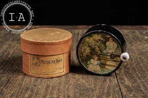 Swiss Musical Toys Crank Music Box with Original Box - Picture 1 of 11