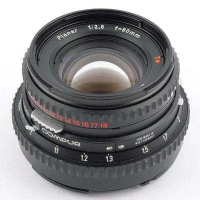 Hasselblad Zeiss Planar 2.8/80mm Black NOTTESTED - Image 1 of 4