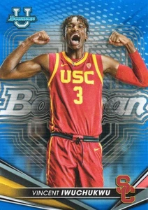 Vincent Iwuchukwu #93 Blue Refractor 2023 Bowman's Best University /150 - Picture 1 of 2