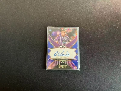 2024-25 Panini Select La Liga Soccer Signature Blue Pulsar #5 Darwin Machis - Image 1 of 2