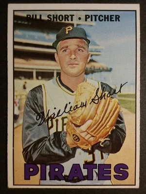 1967 TOPPS BASEBALL #577 BILL SHORT PIRATES HIGH NUMBER EXCELLENT++ - Image 1 of 3