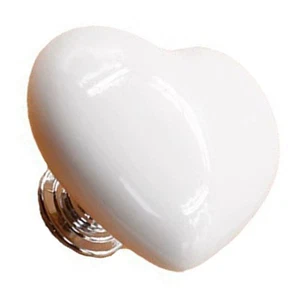 Safe & Hygienic Heart Toilet Button Pusher for Long Nails White - Picture 1 of 11