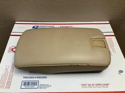 2007-2008-2009 Lexus ES350 Center Console Lid Armrest OEM / Leather TAN / Japan - Image 1 of 4