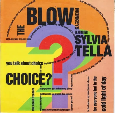 The Blow Monkeys Featuring Sylvia Tella - Choice? Electro 7" Schallplatte 42621 - Bild 1 von 4