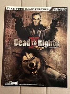 Dead to Rights 2  Official Game Strategy Guide New - Picture 1 of 2