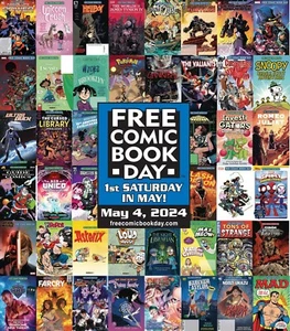 FREE COMIC BOOK DAY (FCBD) 2024 - Select Singles or Sets - May 4, 2024 - Picture 1 of 56