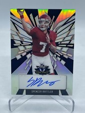 2022 Leaf Valiant Spencer Rattler Auto Card #d /20 South Carolina GAMECOCKS