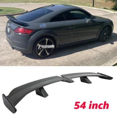 Alerón trasero para Audi TT R8 TT Quattro alerón ala de carreras aspecto de fibra de carbono Foto 1 de 4