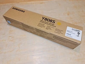 Toner jaune original Samsung CLT-Y808S CLT-Y808S/ELS SS735A - Neuf et dans son emballage d'origine - Photo 1/1