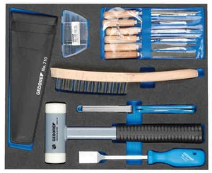 Werkzeugsortiment in 2/4 Check-Tool-Modul GEDORE TS CT2-710 - Bild 1 von 6